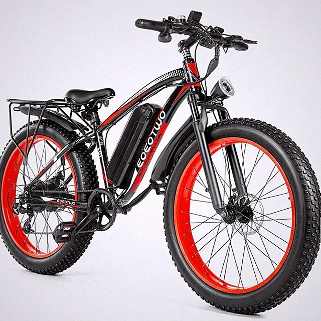 1500W 26" Fat Tire Electric Bikes for Adults 34MPH 60Miles City Mountain E-bike