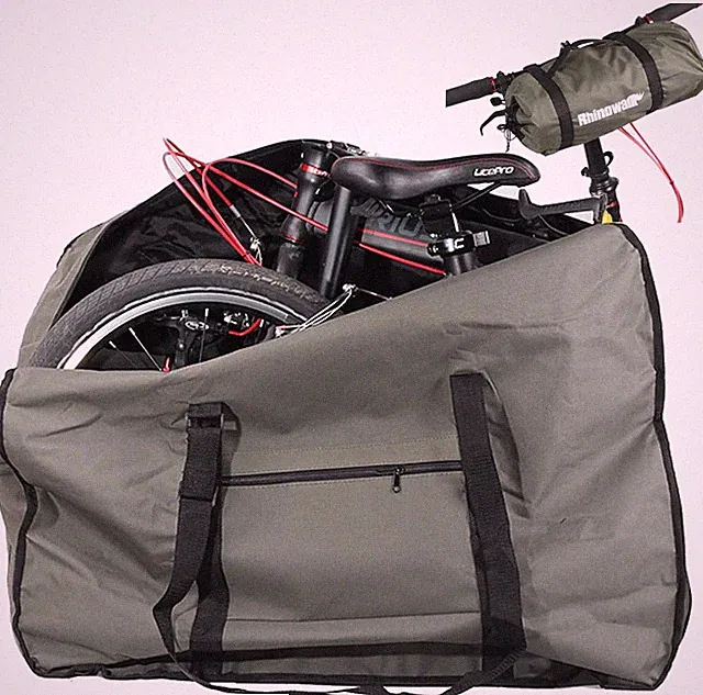 20 Inch Folding Bike Bag - Wear-resistant Bicycle Travel Case Outdoors Bike Tran