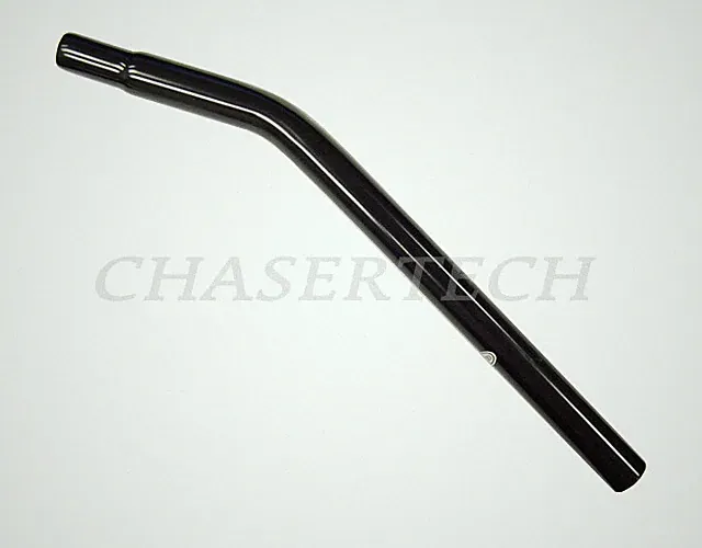 BMX Cruiser Bicycle Bike Cr-Mo Laid Back Layback Seat Post 27.2 380mm Black