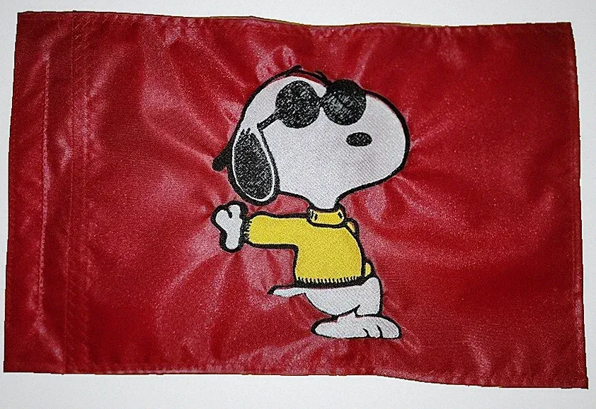 Custom JOE COOL SNOOPY Safety Flag ATV UTV SxS Recumbent Trike Bicycle 10x15