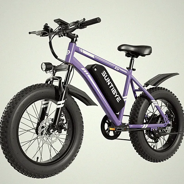 Electric Bike Electric Bicycle 48V 15AH 20" Fat Tire Mountain e bike For Teens
