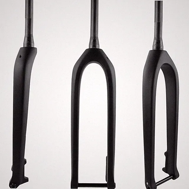 Full Carbon Fiber Mountain Bike Front Fork 27.5 29ER Tapered Tube 15*110mm Boost