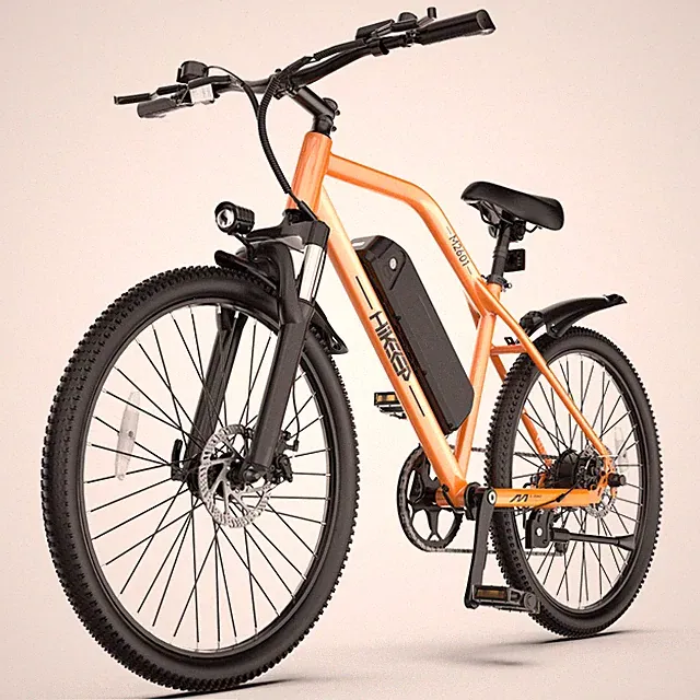 Hikeep 750W Peak E-bike 26" Electric Bike 48V 7.8Ah Adults E-Commuter bike