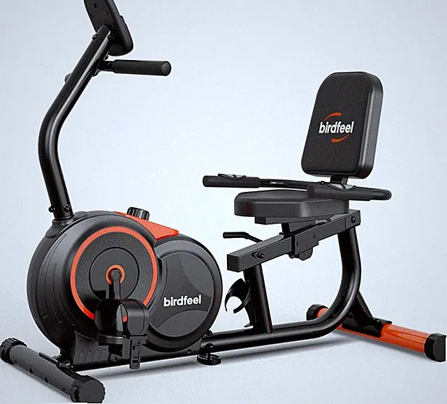 Home Recumbent Exercise Bike Stationary Bike Cycling Fitness Workout Bike Cardio