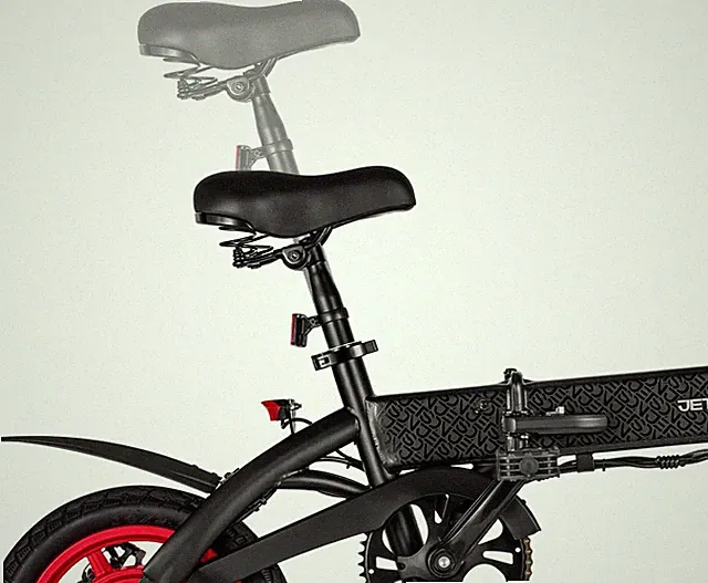 Jetson JJ7-BLK Arro Electric Bike, 350-Watt Motor, Easy-Folding Mechanism, Black