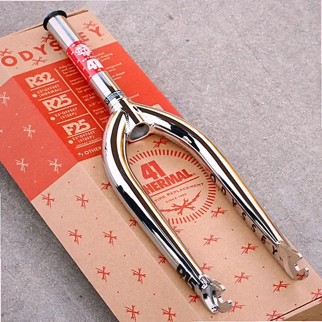 ODYSSEY BMX R15 CHROME BICYCLE 3/8" FORK PRIMO CULT SUNDAY STRANGER