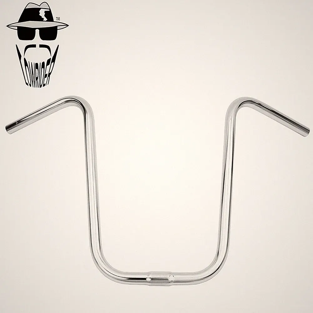 ORIGINAL LOWRIDER 15" Rise U Shape Chrome Handlebar 25.4mm Cruiser/Chopper Bike.
