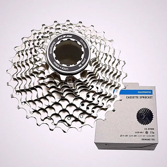SHIMANO 105 CS-R7000 Road/Cyclocross Bike Cassette Sprocket 11-28T, 11-Speed