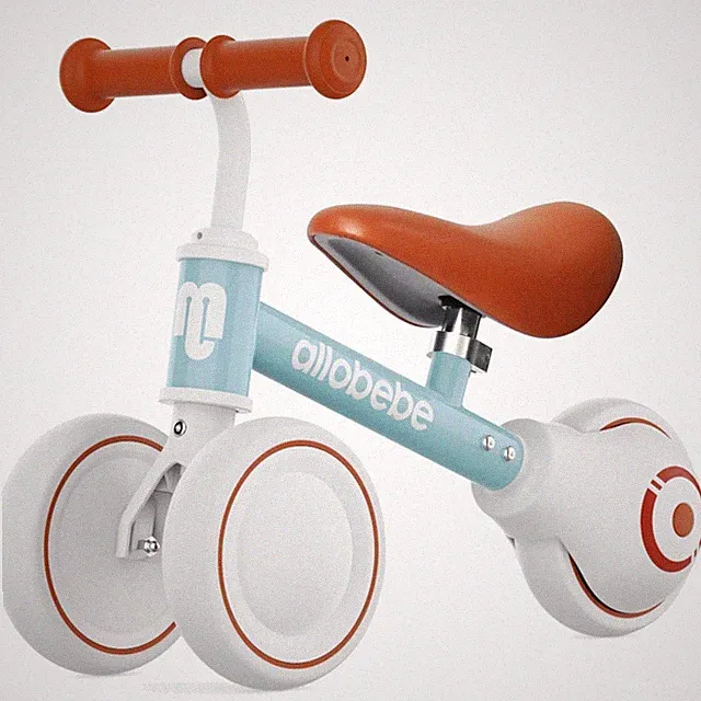 Toddler Balance Bike for Ages 12-36 - Soft Silent Design, Adjustable Seat
