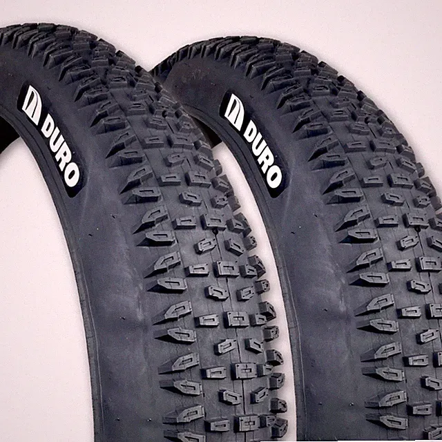 Two Duro Crux 29x3.25 Fat Bike 29+ Mountain Bike Tires, Tubeless, Folding Bead