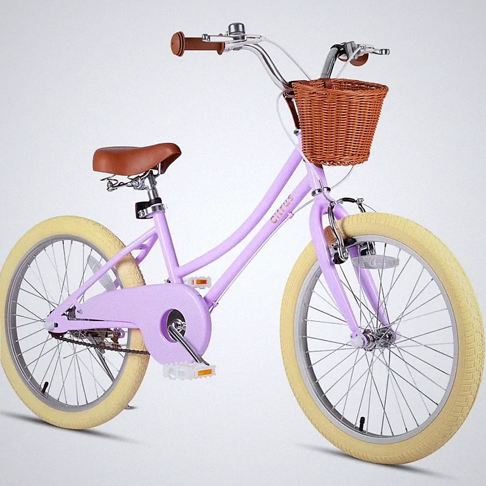 Vollsch CKB1001-20pl 20" Little Kids Bike for Age 7-15 Years Old Girls Toddlers